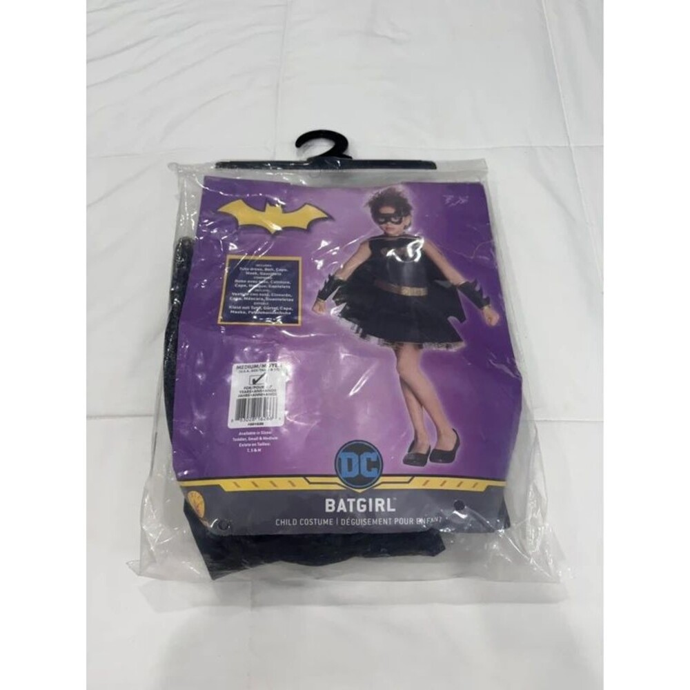 NWT Girls Medium DC Batgirl Costume